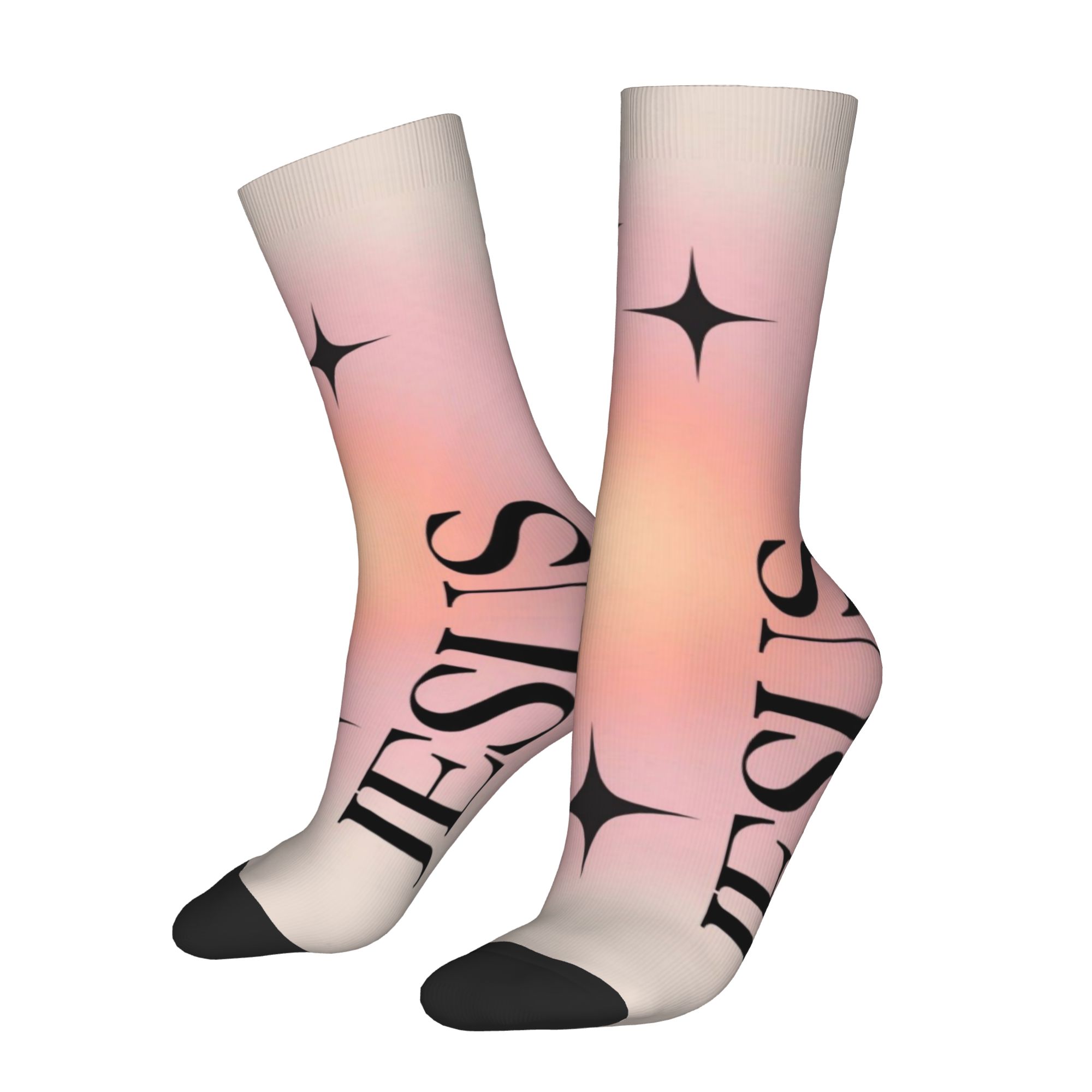 남녀 공용 맞춤형 예수 디자인 드레스 양말, 따뜻하고  - Dress Sock Men 리뷰 및 가격