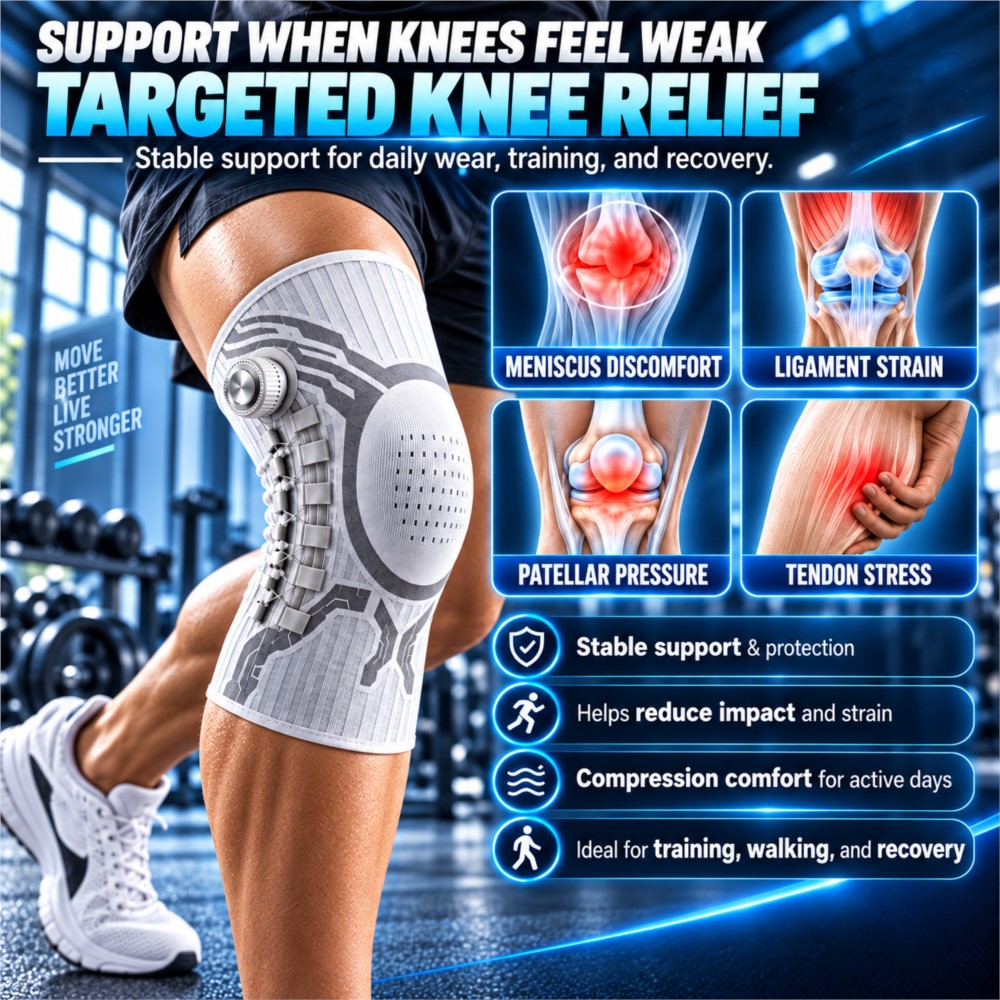 조절 가능한 스마트 노브형 무릎 보호대, 측면 안정화  - Compression Sleeve Calf 리뷰 및 가격