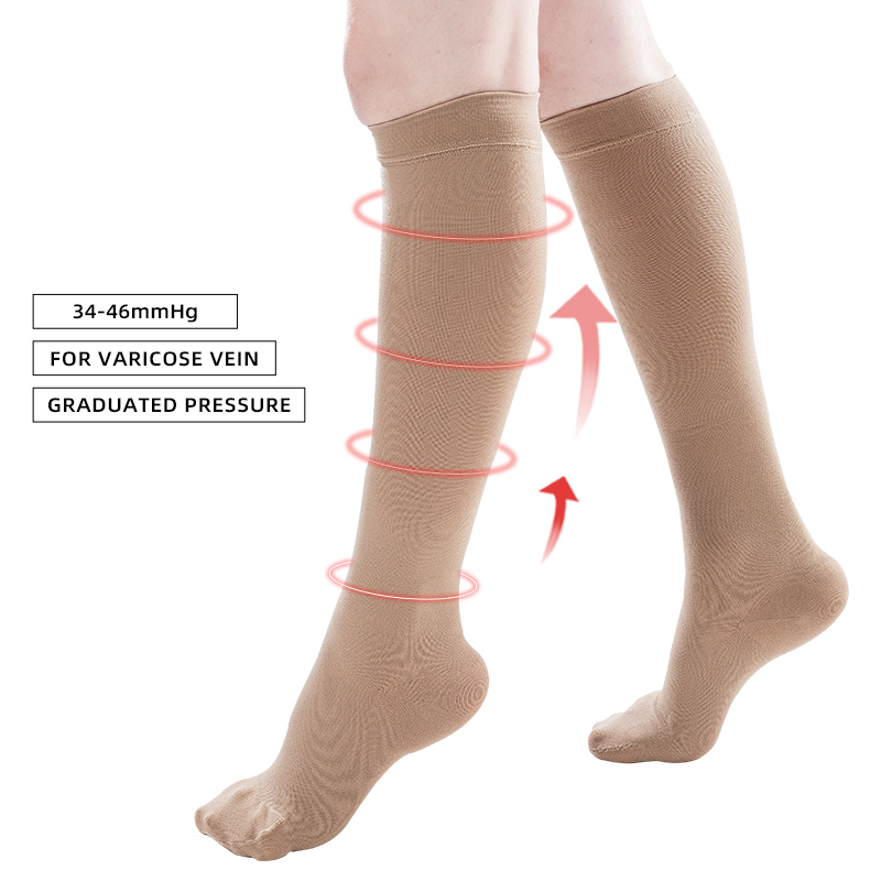발가락이 막힌 의료용 압박 스타킹 34-46mmHg 정 - Compression Sleeve Calf 리뷰 및 가격