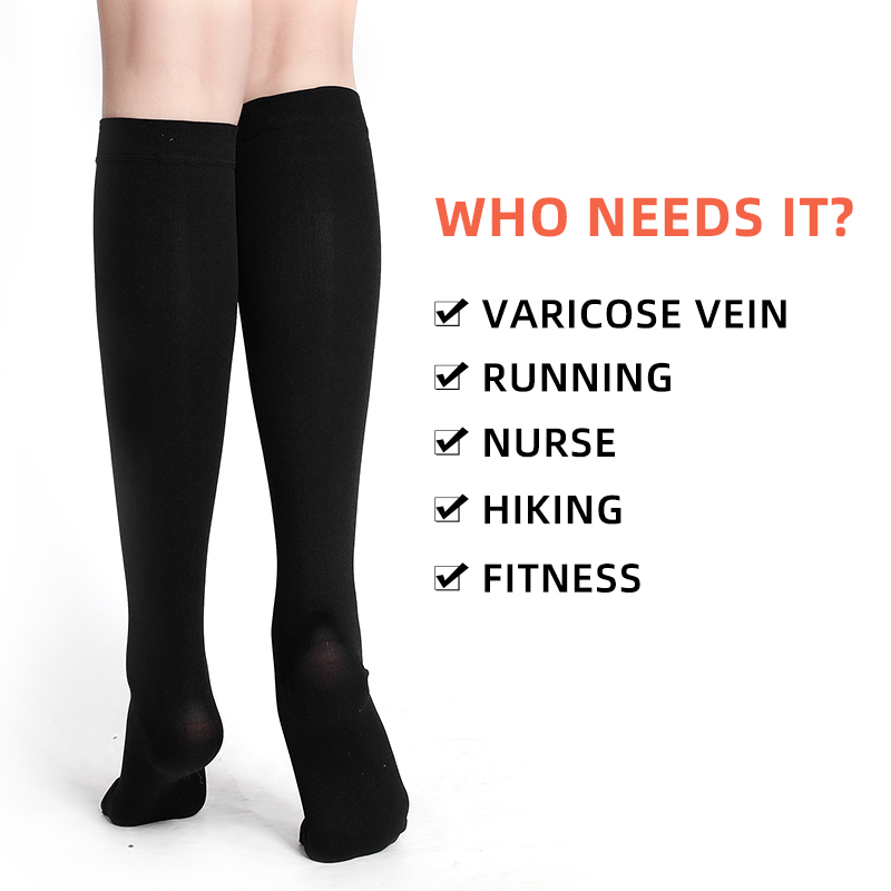 발가락이 막힌 의료용 압박 스타킹 34-46mmHg 정 - Compression Sleeve Calf 리뷰 및 가격