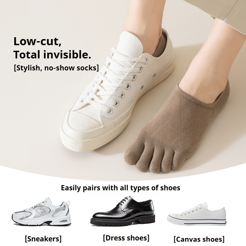 남성용 다섯 발가락 분리형 면 소재 반양말, 여름용 얇 - Toe Sock Split 리뷰 및 가격
