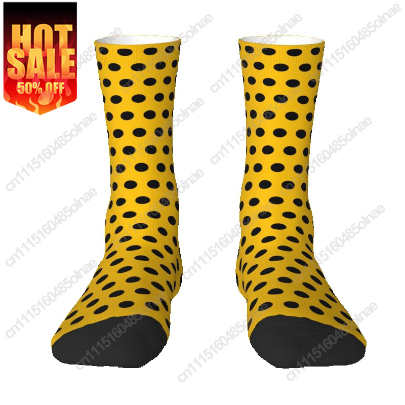 고급스러운 노란색과 검은색 물방울무늬가 들어간 남성용, - Dress Sock Men 리뷰 및 가격